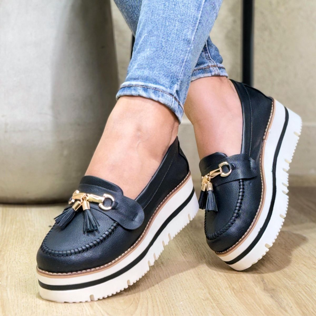 Zapatillas Bolichero doble piso