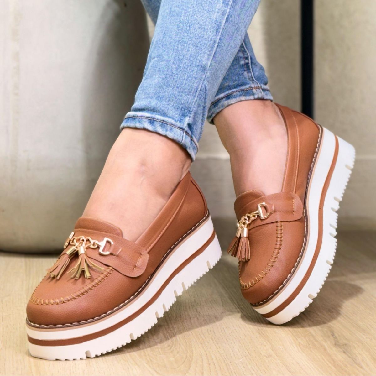 Zapatillas Bolichero doble piso